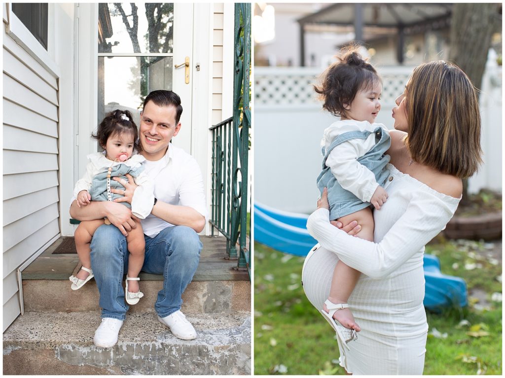 maternity photo in New Jersey