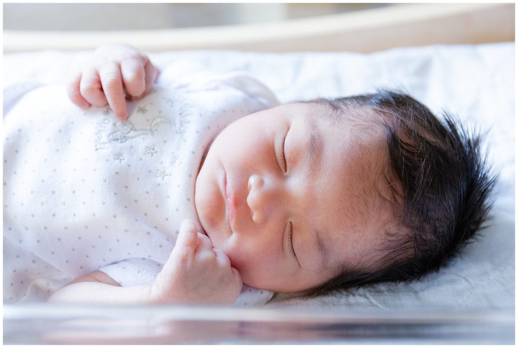 newborn baby in hospital